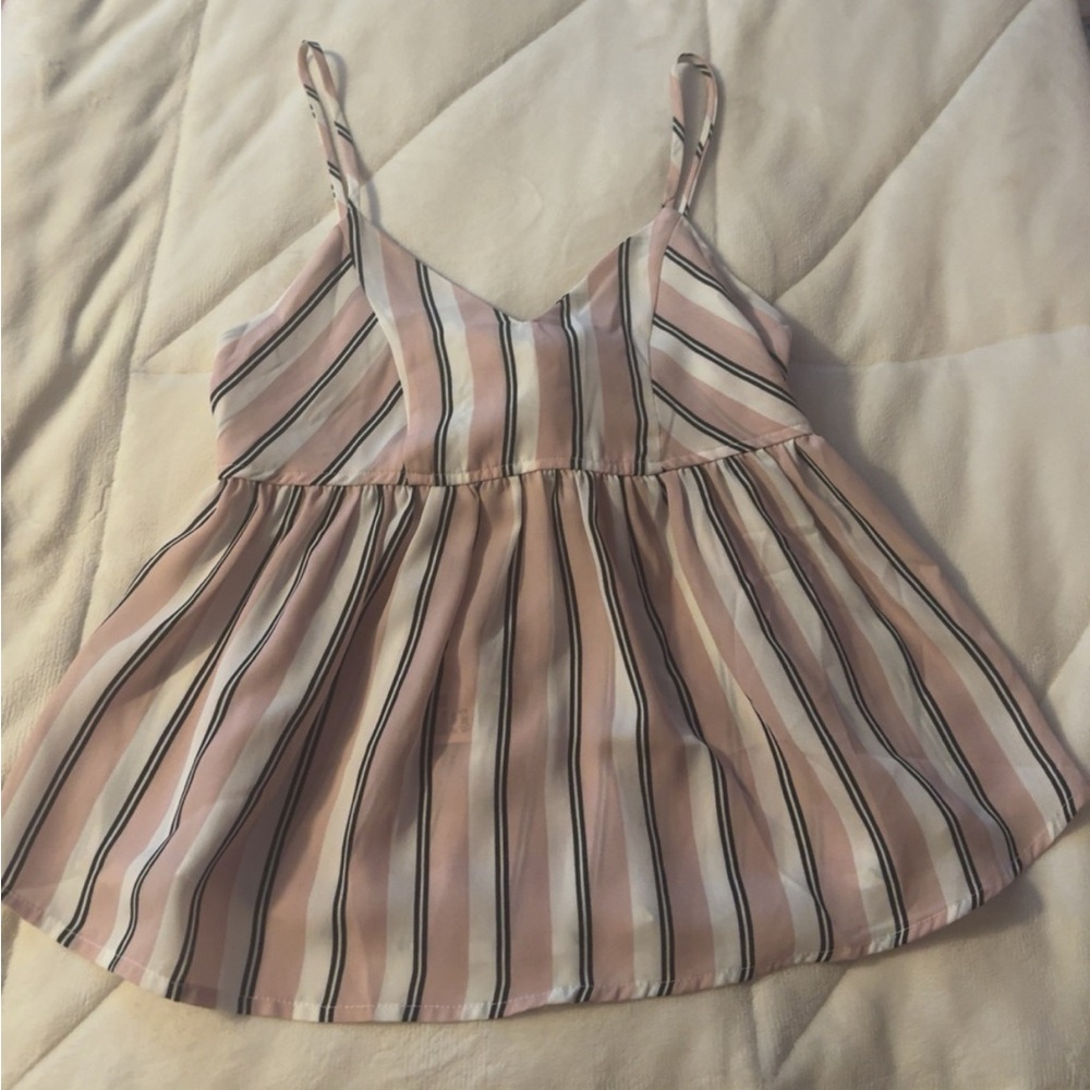 Pink tank top